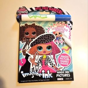 OMG Magic Ink Coloring Book